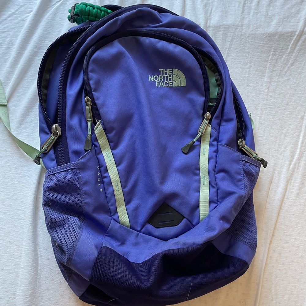 Purple Northface backpack